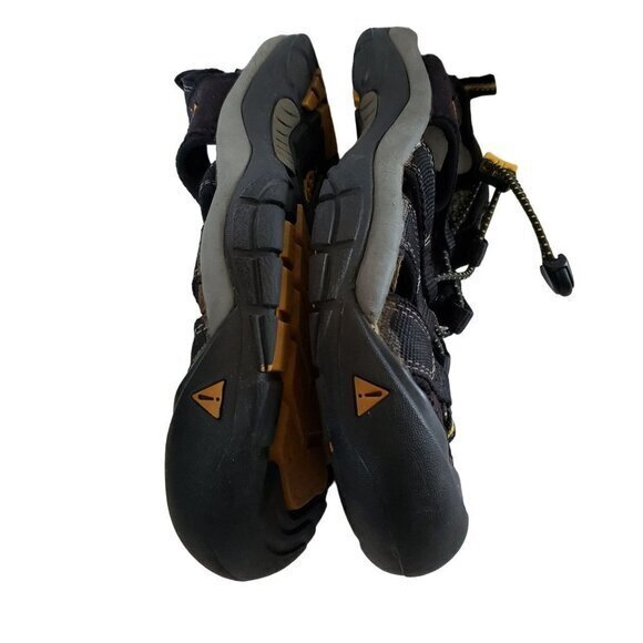 Keen Black and Gray Adventure Sandals main image 10